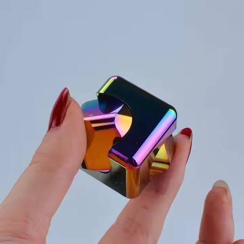 Fidget Spinner Metal Magic Cubes Fingertip Toys Desktop Square Spinning Tops Children Gyro Adults Stress Relief Gifts for Kids