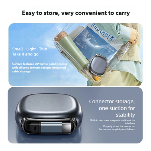3ft 240W Type c to c Retractable Date Cable Length Phone Accessories Wholesale Type-C Magnetic USB C Data Cable