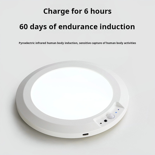 Motion Sensor Ceiling Light Wired for Aisle, Cloakroom, Balcony,LED Wireless Induction,USB Rechargeable Charging with Remote