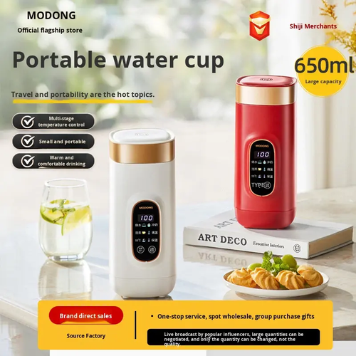 304 Stainless steel Thermos Customizable Battery - Powered Smart Vacuum Water Bottle with LED Temperature Display for Travel