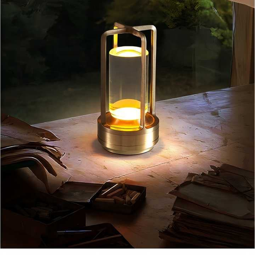 Senya-Pro Luxury Cordless LED Table Lamp USB Rechargeable Bar Dining Lamp Dimmable Restaurant Outdoor Table Lamp