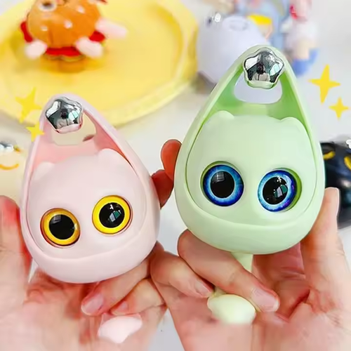 Cute Decorative Heavy Duty Removable Kichen Plastic Coat Towel Hanger Hanging Mounted Blink Eye Adhesive Organisation Wall Hook