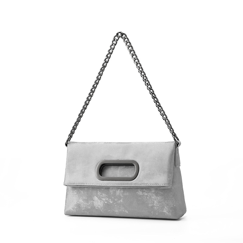 2025New Spring New Genuine Leather Women's Handbag Luxury Fashion Chain Sling Women's Shoulder Bag Underarm Bag