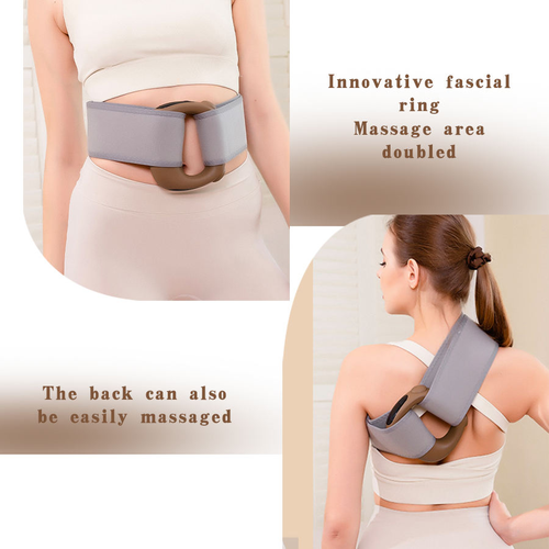 Multi-Part Fascial Ring Massager for Full Body Relaxation Targeting Abdomen Leg Arm Waist-a Comprehensive Fascial Gun Product