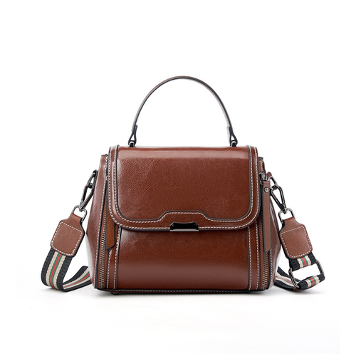 2025 Womens Genuine Leather Bucket Bag Convertible Crossbody Shoulder Tote Work Commute Purse