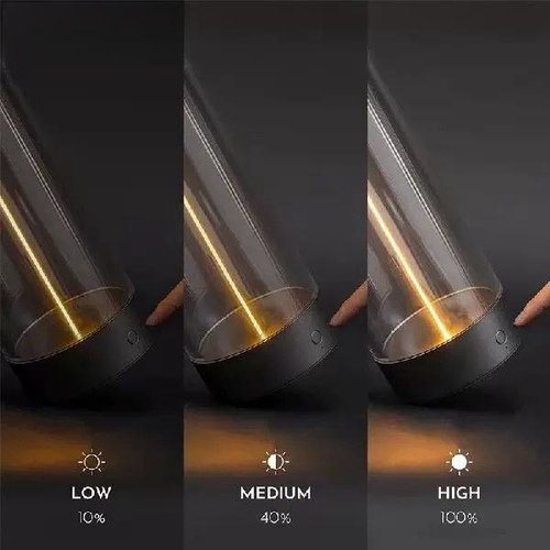 Creative Portable Touch Floating Crystal Night Lamp Rechargeable Magnetic Anti-Gravity LED Decorative Light Hotel Bedroom 5V