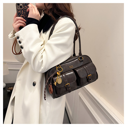 Luxury Ladies Women Custom Logo Design Sling New Bags Women PU Leather Single Shoulder Bag