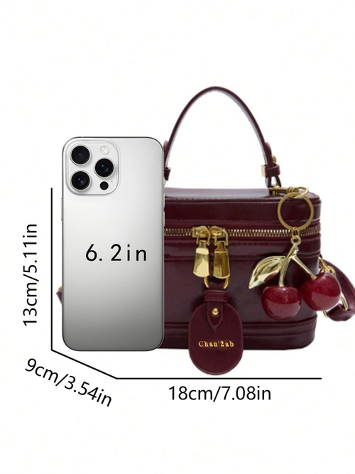 2026 New High-end Niche Design Box Bag Handbag Popular Style Shoulder Crossbody Bucket Bag Female Bag