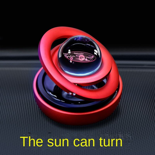 Solar Energy Air Purifier Car Air Freshener for Car Interior Autorotation Decoration Accessories