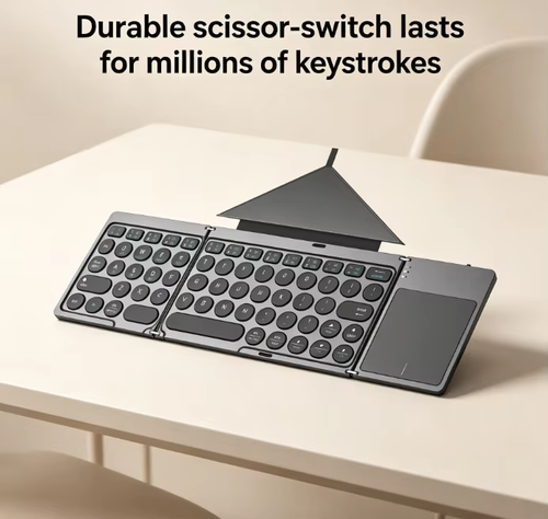 Best Price Scissor Foot Key Folding Wifi Keyboard ODM OEM Mini Wireless Foldable Ultrathin Portable