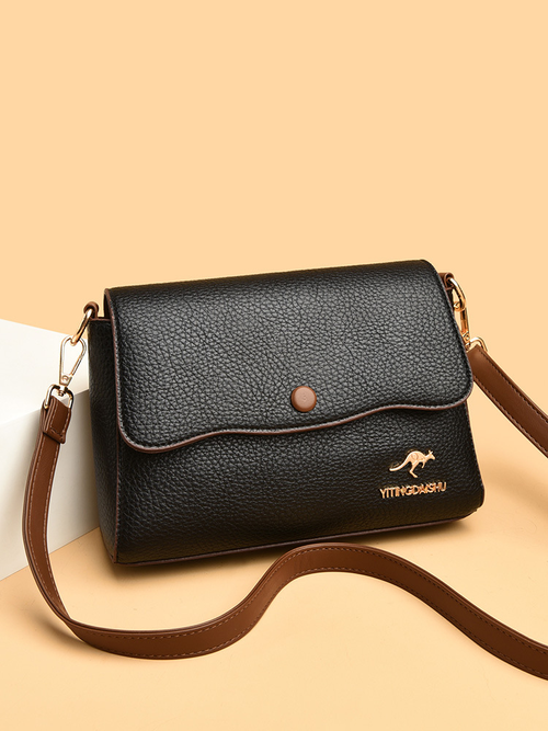 2025 New Handbag High Quality Pu Leather Women Shoulder Bags Leather Hand Bags Female Fashion Ladies Crossbody Bag