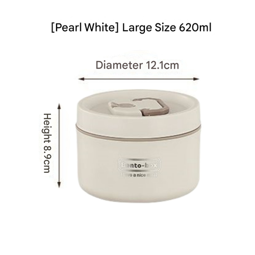 316 Stainless Steel Insulated Lunch Box with Portable Soup Bowl Office Workers' Insulated Bucket Lid for Microwave Oven Use