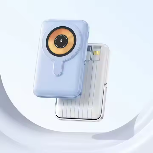 RUNCEIN Wireless Magnetic Powerbanks10000mAh Magnetic Power Bank with Type-C 22.5W PD Fast Charging for iPhone