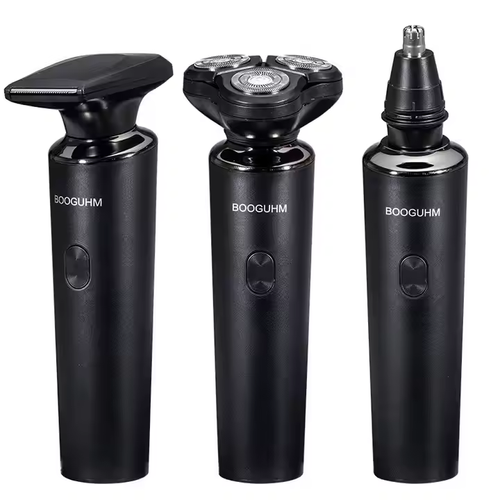 2025New Upgrade 3 in 1 Men Multifunctional Grooming Set Rechargeable Electric Razors Face Shaver