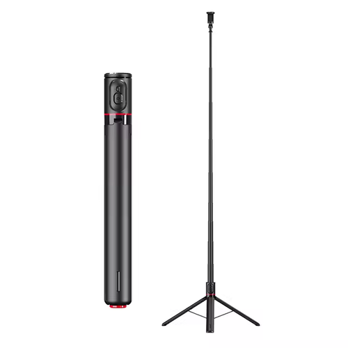 2025New Portable TT01 Selfie Stick & Tripod Remote-Controlled Jump Pole Live Broadcast Artifact with Fold Function for Mobile Phones