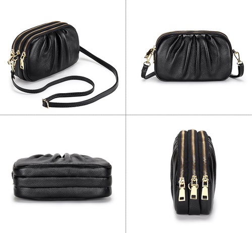 The Wrinkled Cube: 2025's Buttery Leather Mini - 3 Layers of Effortless Sophistication