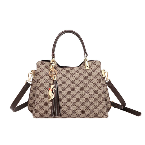 Large Capacity Tote Bag 2025 Popular Printing Pvc Shoulder Sling Bag Lady Purse Elegant Luxury Women Bag Handbag