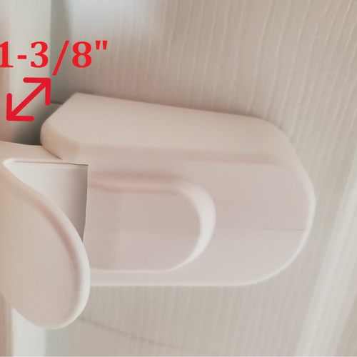 Child safety locks prevent babies from opening doors, protect doors from being touched, and prevent latches from being opened.