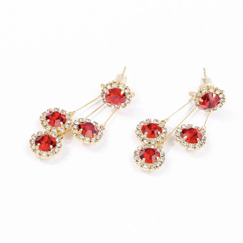 925 Silver Needle Zircon Inlaid Flower Earrings Korean Super fairy Dangle Earrings High Quality Long Tassel Earrings Girl