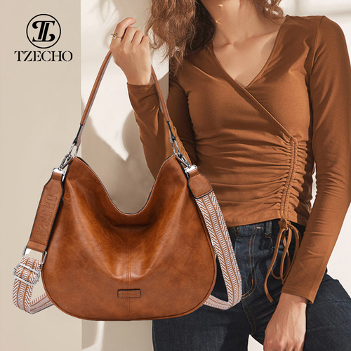 2026 New Simple Detachable Shoulder Strap ShoulderCrossbody Bag, Versatile Commuter Bag, Large Capacity Tote Bag