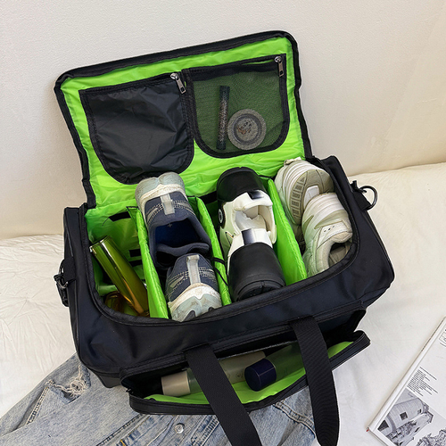 Gym Bag Sports with Shoes and Basketball Compartment Waterproof Large Travel Duffel Bags Weekender Overnight Bag