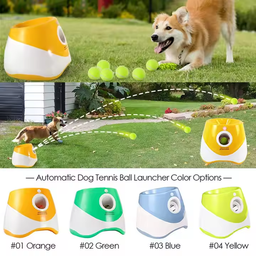 Unipopaw Outdoor Interactive Throwing Ball Training Toys Pet Dog Ball Automatic Tennis Launcher Thrower