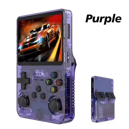 R36S Retro 3.5 Inch IPS Screen Handheld Game Console Arkos System 64GB 15000+ Games Pocket Video Player VS RGB20S