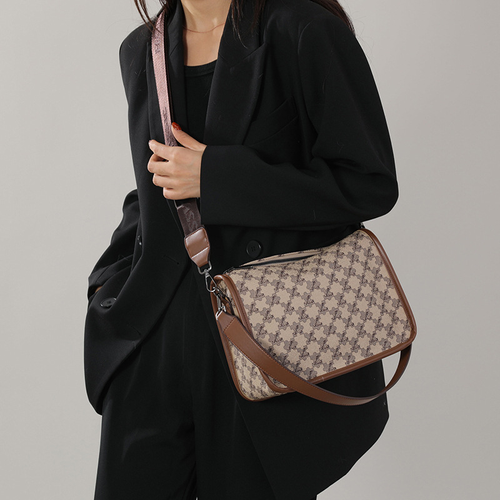 2025Women's New Style Vintage Shoulder Handbag Casual Fashion Crossbody Bag Large Capacity Simple Ladies Handbag