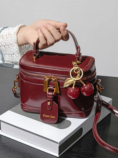 2026 New High-end Niche Design Box Bag Handbag Popular Style Shoulder Crossbody Bucket Bag Female Bag