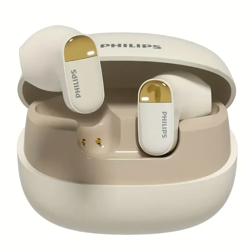 Philips new Bluetooth headset wireless short handle not in the ear sports music long battery life e-sports low latency noise reduction