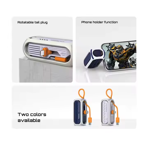 Mini Power Bank 22.5w Quick Charge Portable 5000mah Large Capacity Power Banks for Iphone Android Mobile Phone