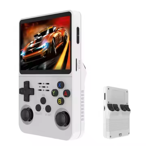 R36S Retro 3.5 Inch IPS Screen Handheld Game Console Arkos System 64GB 15000+ Games Pocket Video Player VS RGB20S