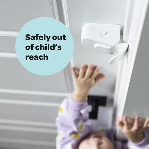 Child safety locks prevent babies from opening doors, protect doors from being touched, and prevent latches from being opened.