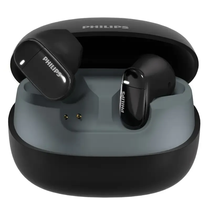 Philips new Bluetooth headset wireless short handle not in the ear sports music long battery life e-sports low latency noise reduction