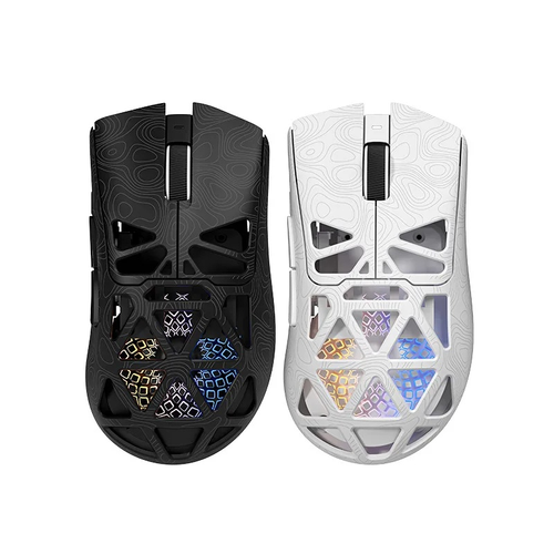 FURYCUBE G11 Wireless Gaming Mouse Tri Mode BT 2.4G PAW3311 Lightweight 29 Hole Hollow Design RGB Lighting For PC Gamers