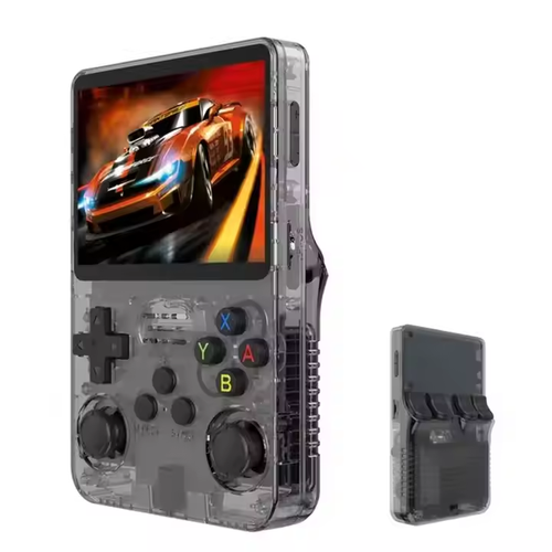 R36S Retro 3.5 Inch IPS Screen Handheld Game Console Arkos System 64GB 15000+ Games Pocket Video Player VS RGB20S
