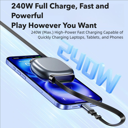 3ft 240W Type c to c Retractable Date Cable Length Phone Accessories Wholesale Type-C Magnetic USB C Data Cable