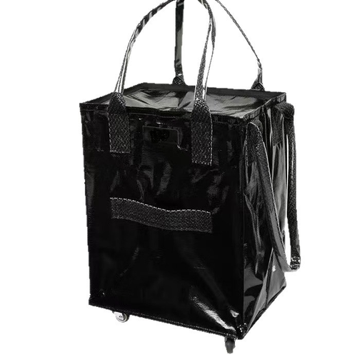 hulken Reusable Grocery Bag on Wheels Shopping Bags with Wheels and Handle Folding Rolling Tote Trolley