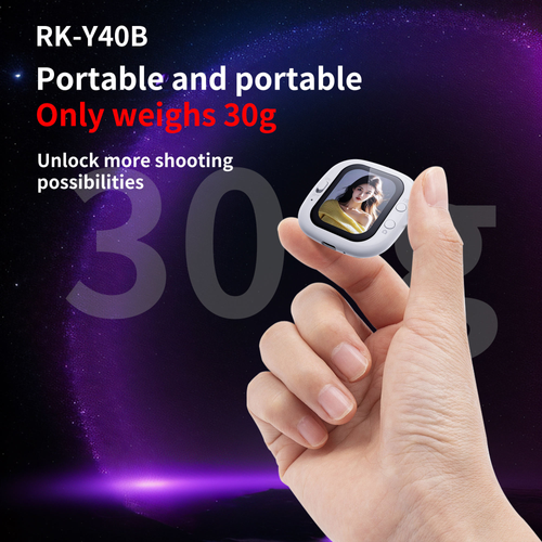 Mobile Phone Magnetic Selfie Screen Monitor with Metal & Silicone Construction for Vlogging and Real-time Updates