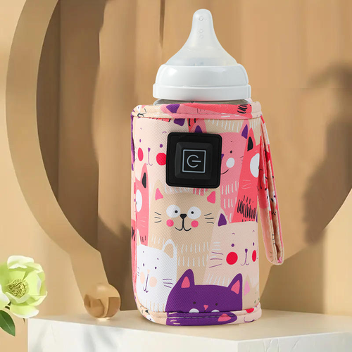 USB Milk Water Warmer Travel Stroller Insulated Bag Baby Nursing Bottle Heater Newborn Infant Portable Bottle Feeding Warmers