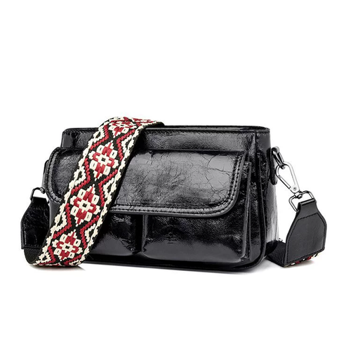 2025 New Fashion Advanced Sense Crossbody Bag PU Small Square Shoulder Leisure for Commuting to Work for Winter