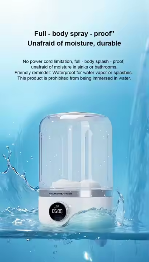 Baby Washing Machine, Small Household Washing Machine, Smart Sterilization a Popular New Product Suitable for Cleaning Underwear