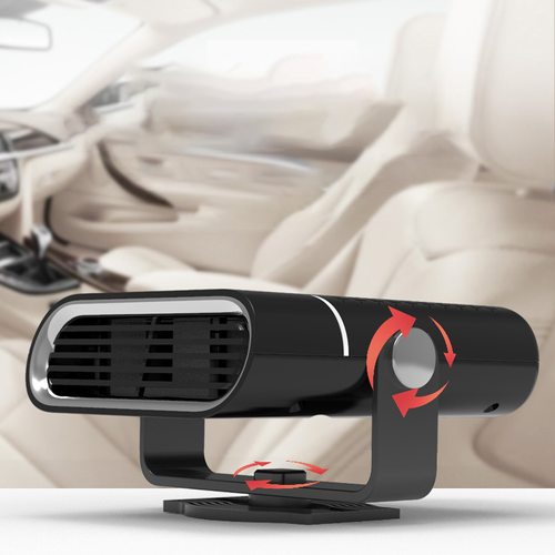 12V 150W Auto Windshield Defroster Portable Mini Car Fan Heater