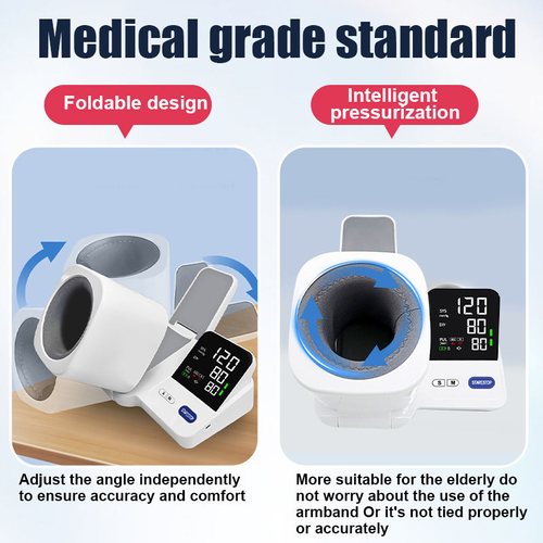 Hospital Grade Digital Large Arm Circumference Blood Pressure Monitor Apparatus Automatic Tunnel Blood Pressure Machine