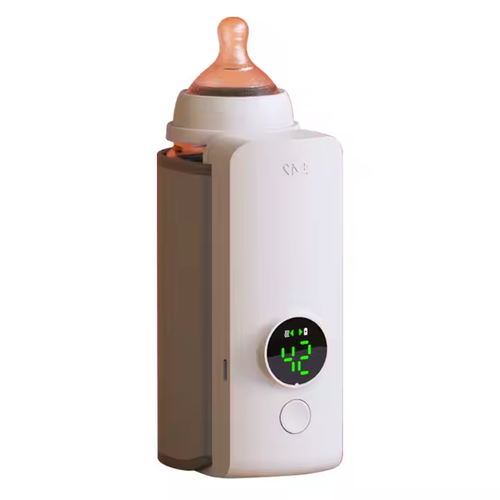Portable Cordless Baby Essentials Milk Bottle Warmer Rechargeable USB Heated for Outdoor Travel and Baby Feeding