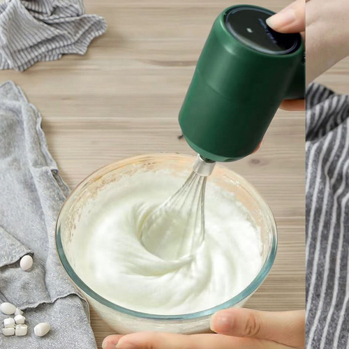 LOVFE High Quality Rechargeable Home Kitchen Electric Whisk Brioche Plastic Egg Beaters for Baking Electric Whisking Tools
