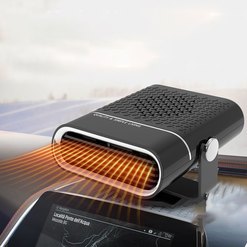 12V 150W Auto Windshield Defroster Portable Mini Car Fan Heater