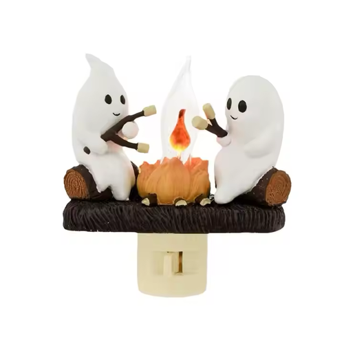 Dropshipping 2024 New Product Halloween Ghost Campfire Flickering Table Lamp Spooky Atmosphere Decor for Parties