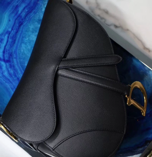 Women's High-End Luxury PU Leather Cross-Body Saddle Bag Portable One-Shoulder Versatile Design Stylish Trendy