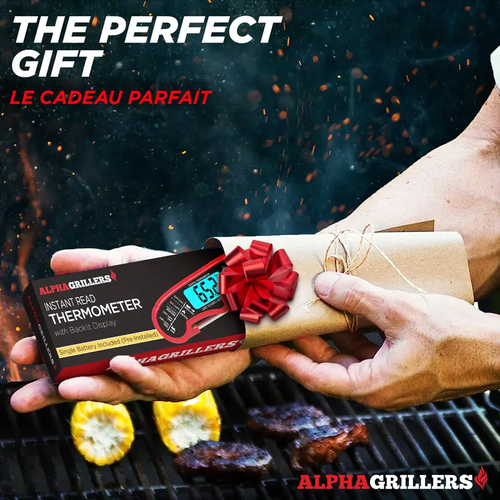 Kitchen Accessories Fast Reading Digital Meat Cooking Thermometer with Folding Probe Grill Thermometer